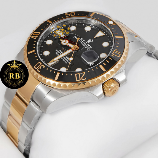 Latest Collection 43 Two Tone Black Dial Automatic Watch