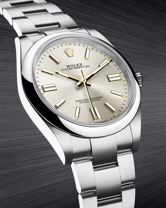 Latest Oyster Perpetual - The essence of the Oyster Gray Dial Watch