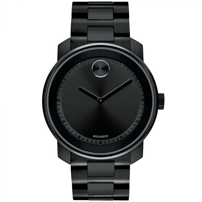 Latest Collection Bold Black Dial Watch