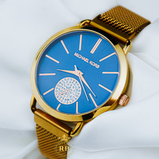 Latest Ladies Collection Blue Dial Watch