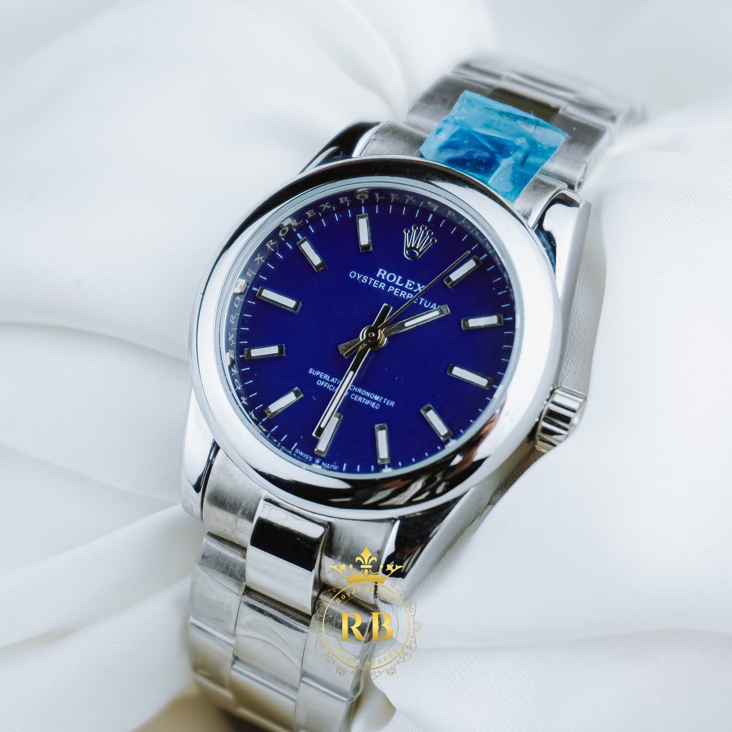 Latest Ladies Collection Blue Dial Date Watch