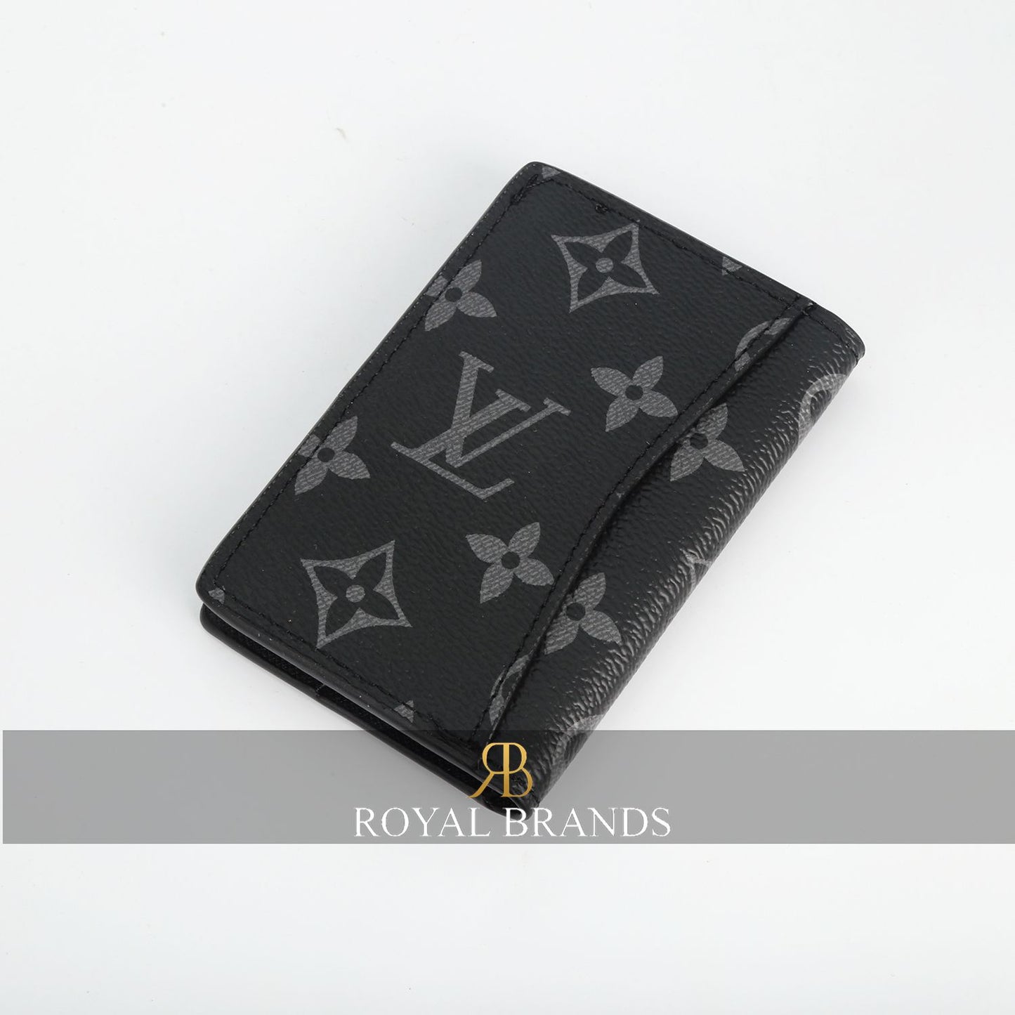 Latest Monogram Canvas Grey Leather Wallet For Men ( 115B )