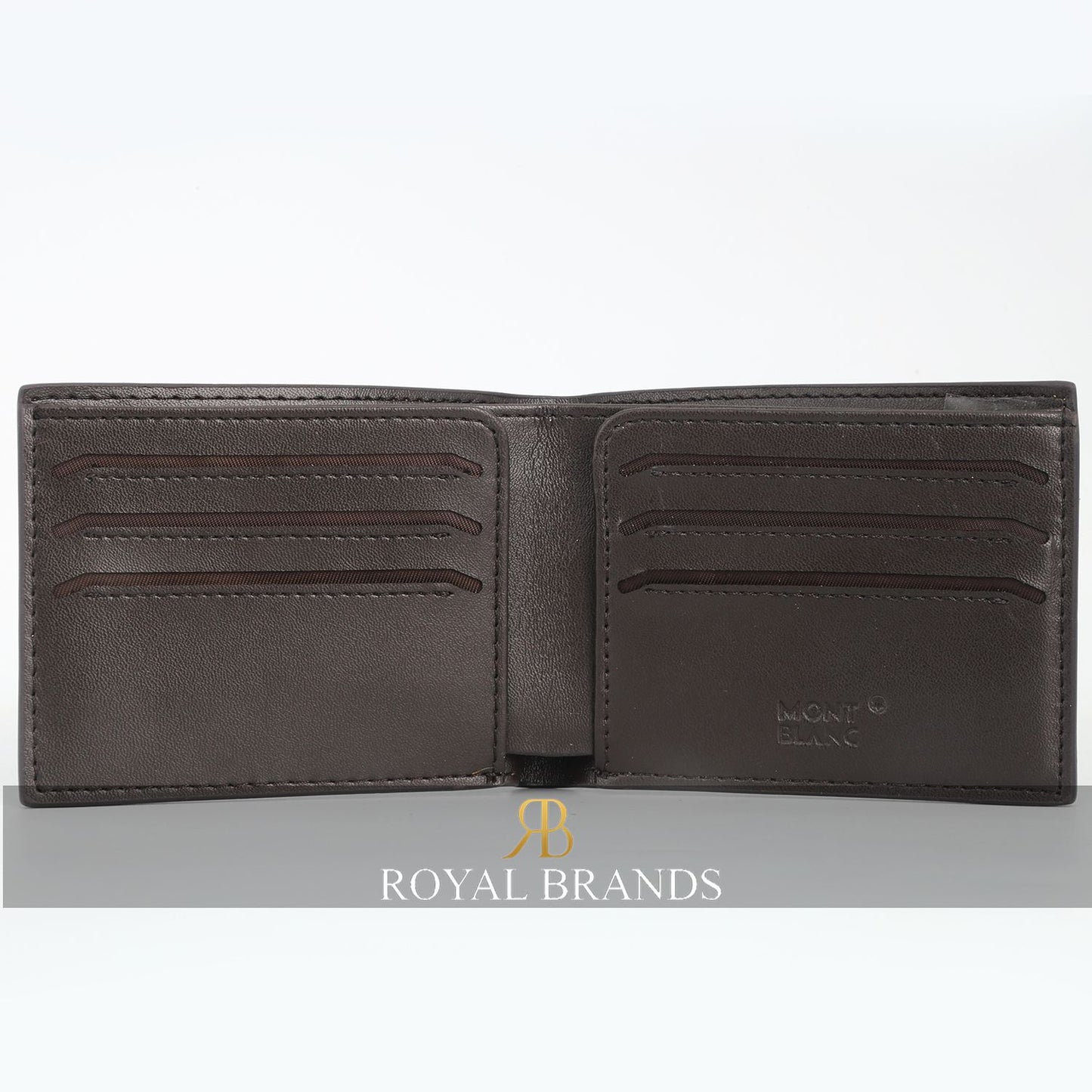 Latest Brown Leather Bifold Wallet For Men ( 15B )