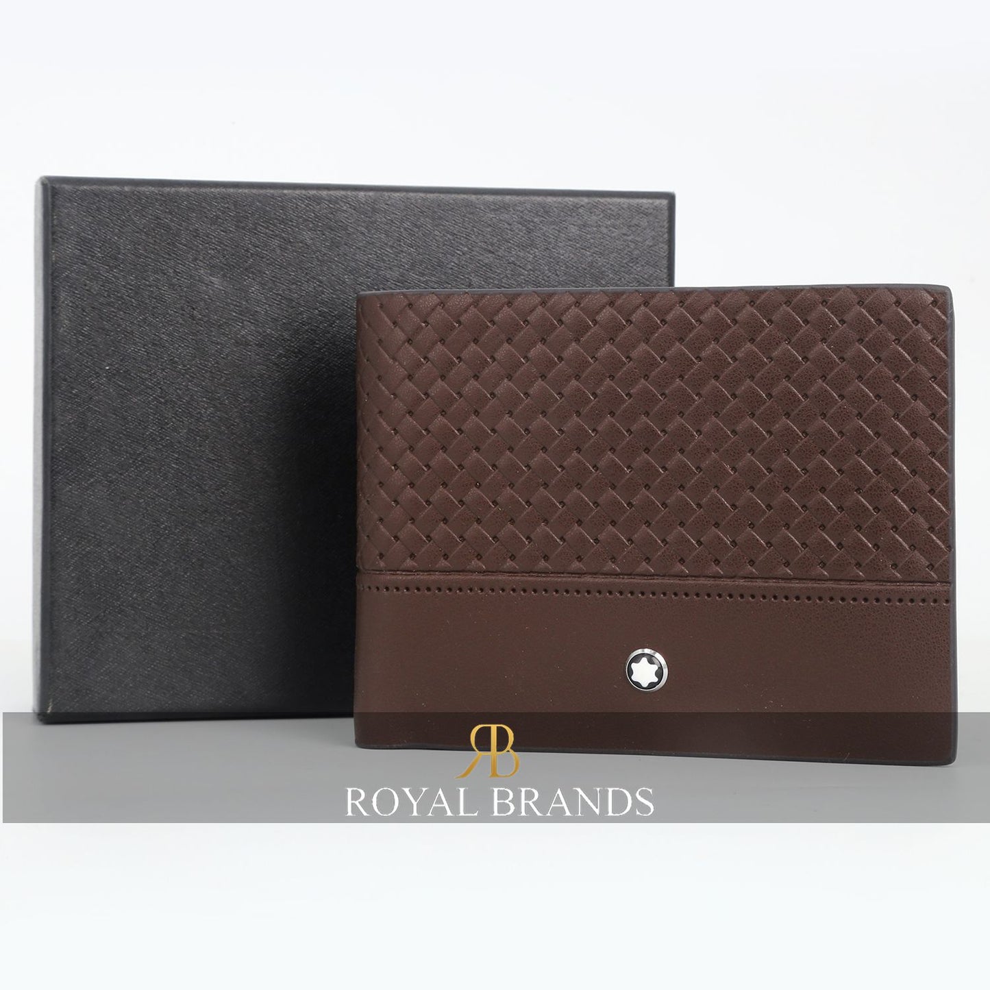 Latest Brown Leather Bifold Wallet For Men ( 15B )