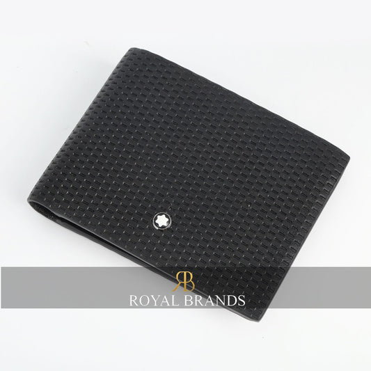Latest Black Leather Bifold Wallet For Men ( 27B )