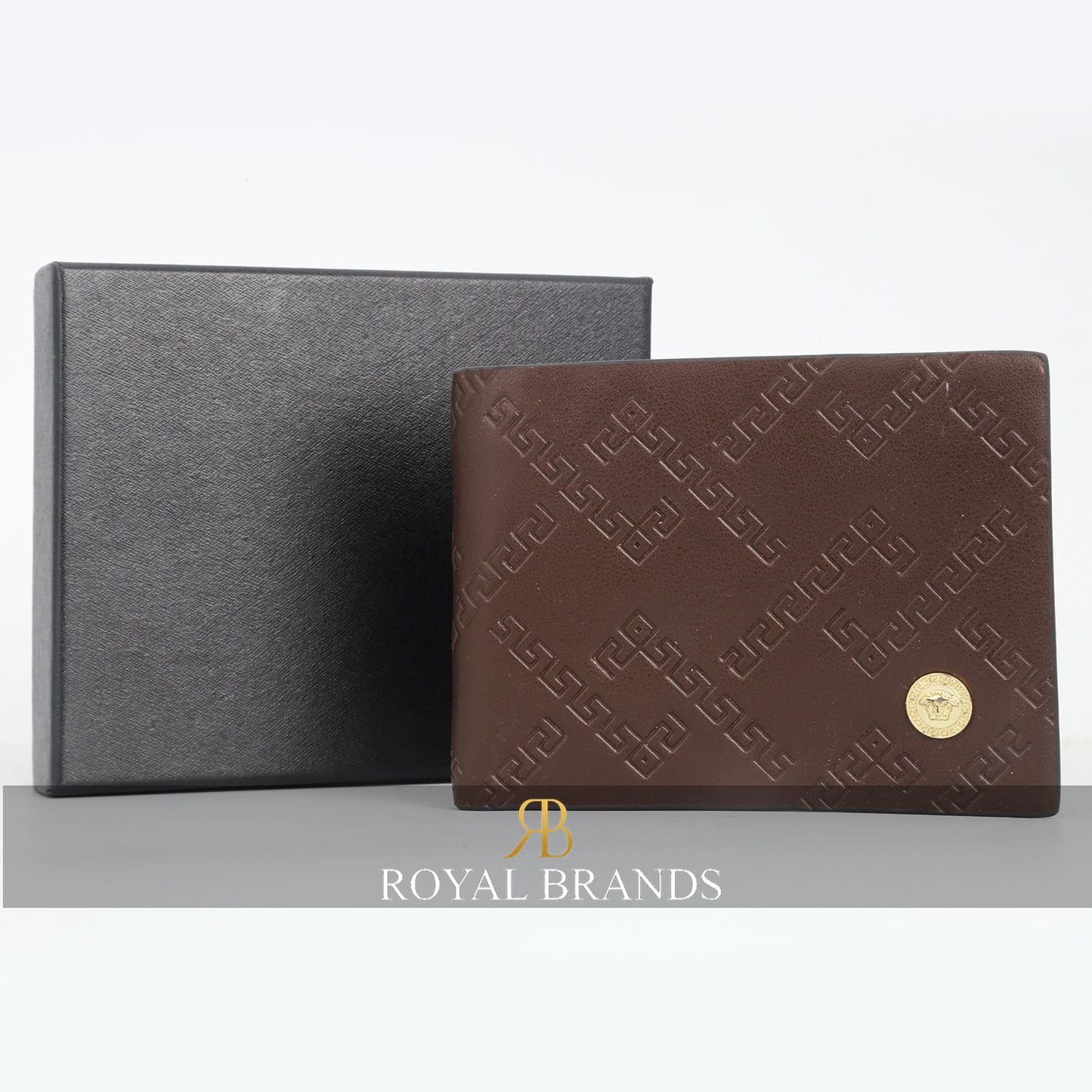 Latest Brown Leather Bifold Wallet For Men ( 57B )